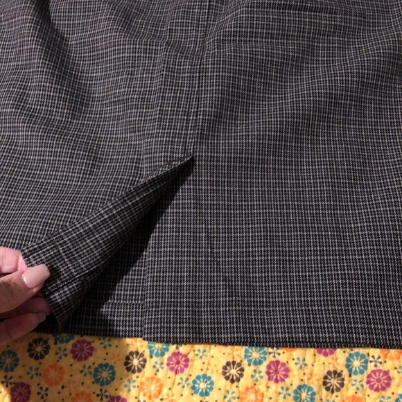 Valerie Stevens Houndstooth Skirt Sz 16 - Picture 6 of 8